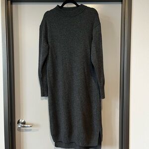 Elegant Gray H&M Knit Dress